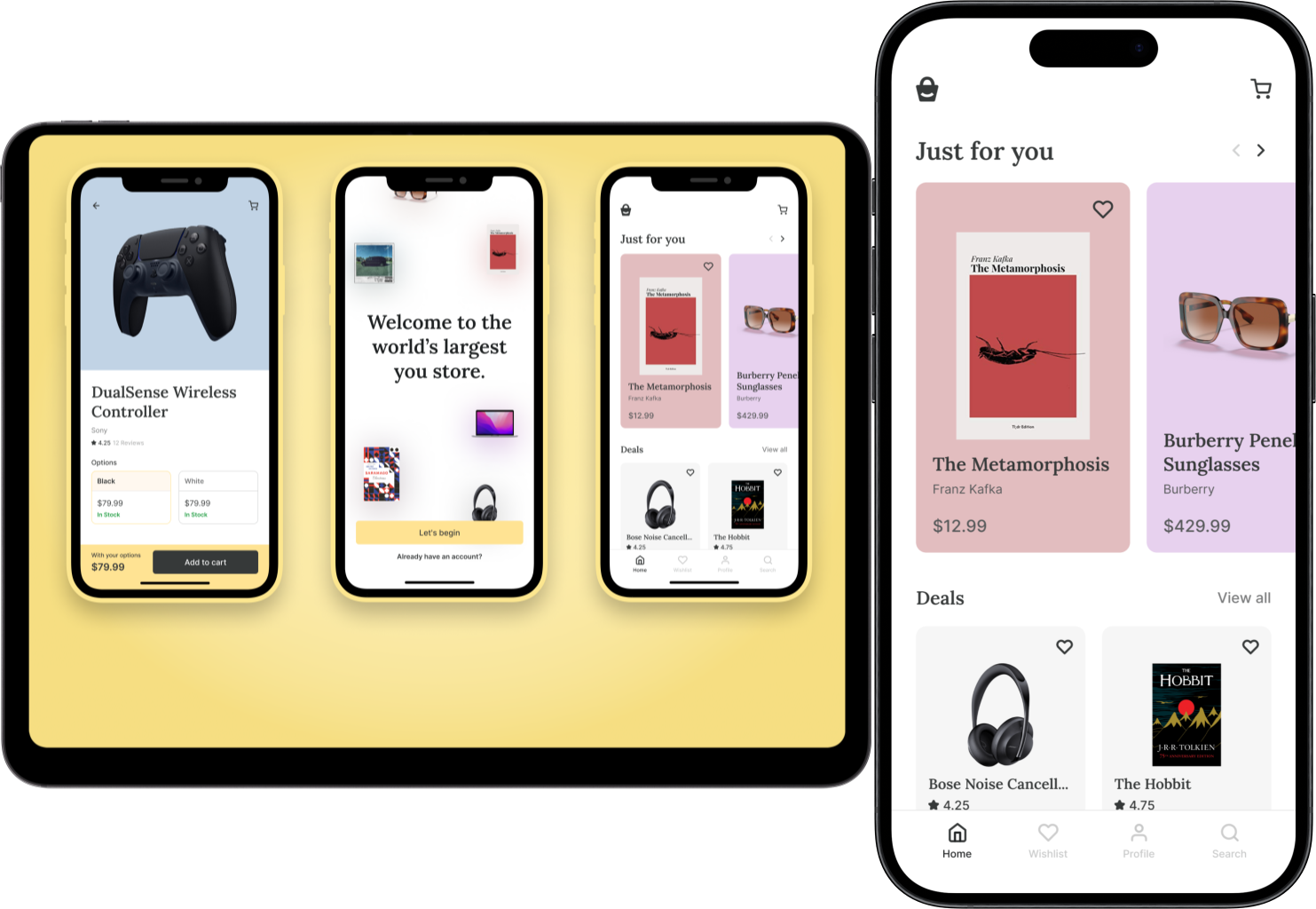 E-commerce Concept – Modern storefront